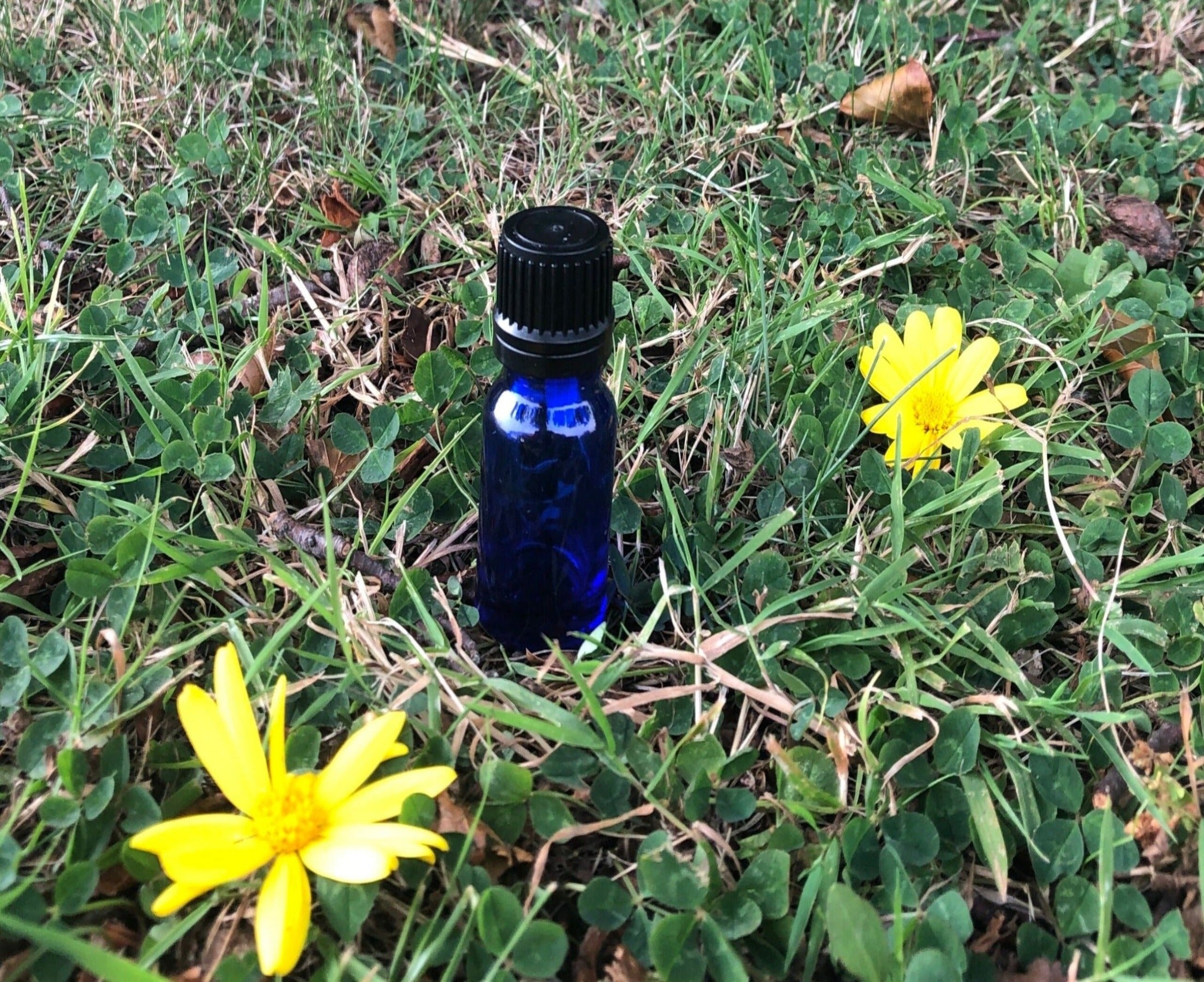 Blue Glass Bottles- 15ml