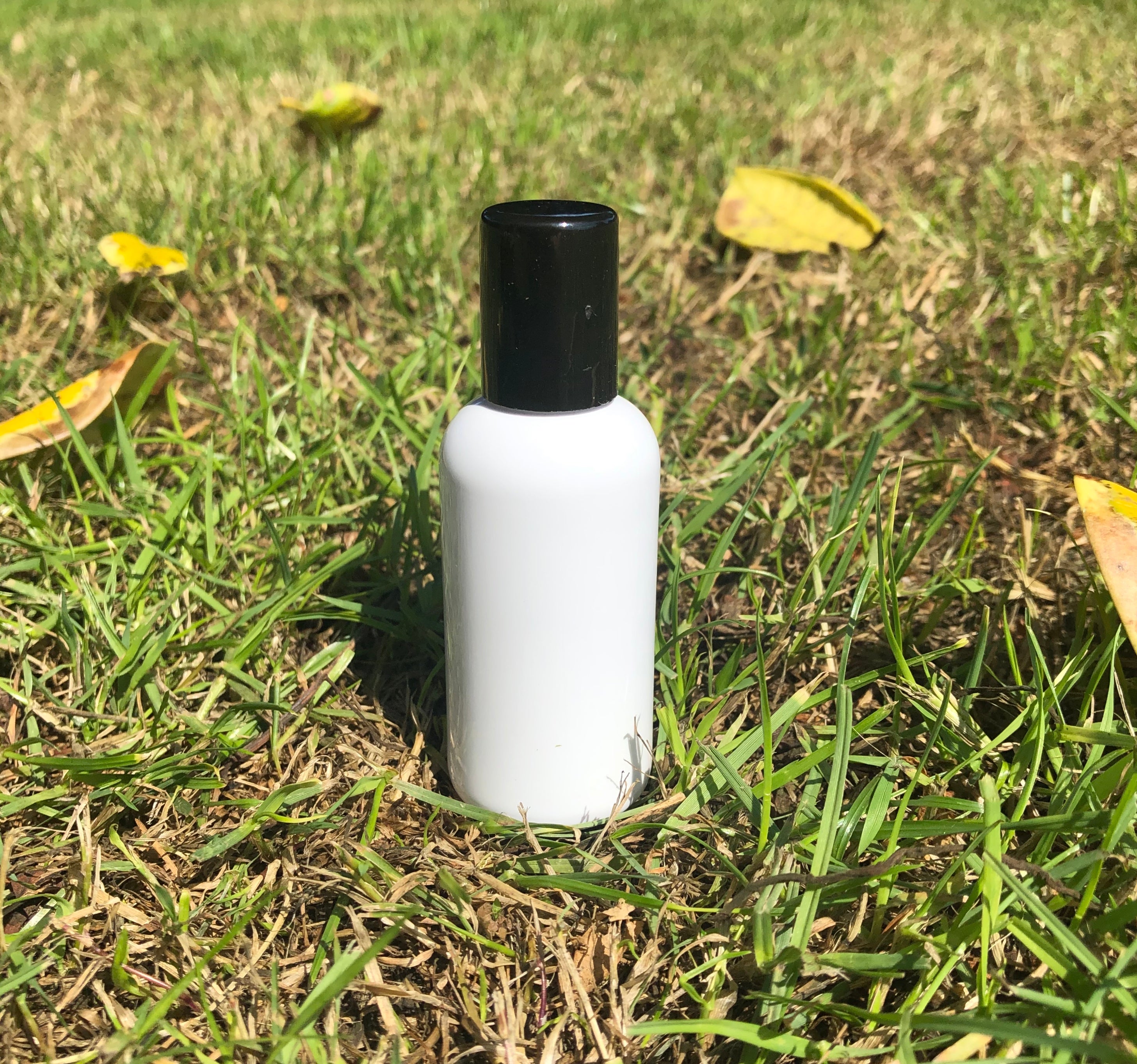 50 ml White Plastic bottle