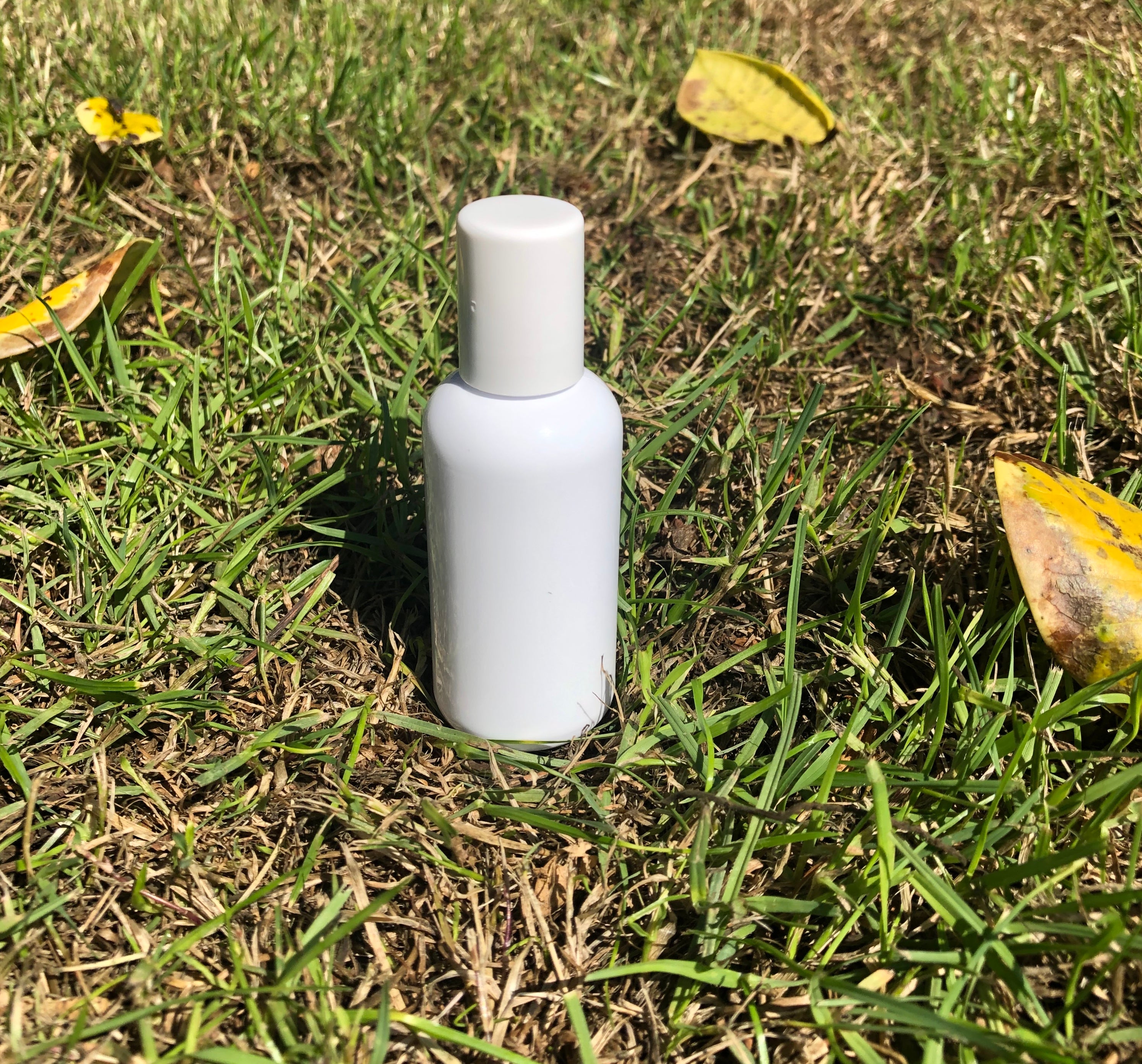 50 ml White Plastic bottle