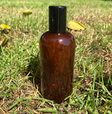 100ml Amber Plastic (PETG) Bottle