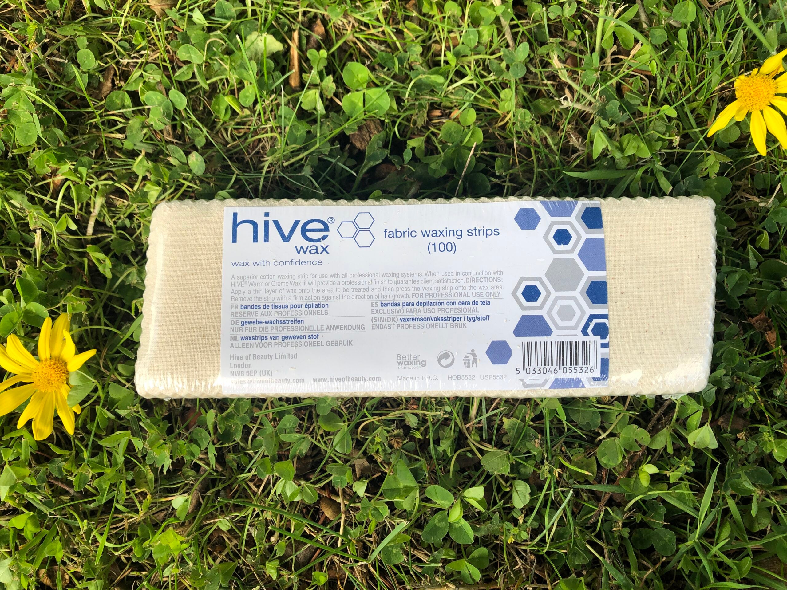 Hive Fabric Waxing Strips (100)