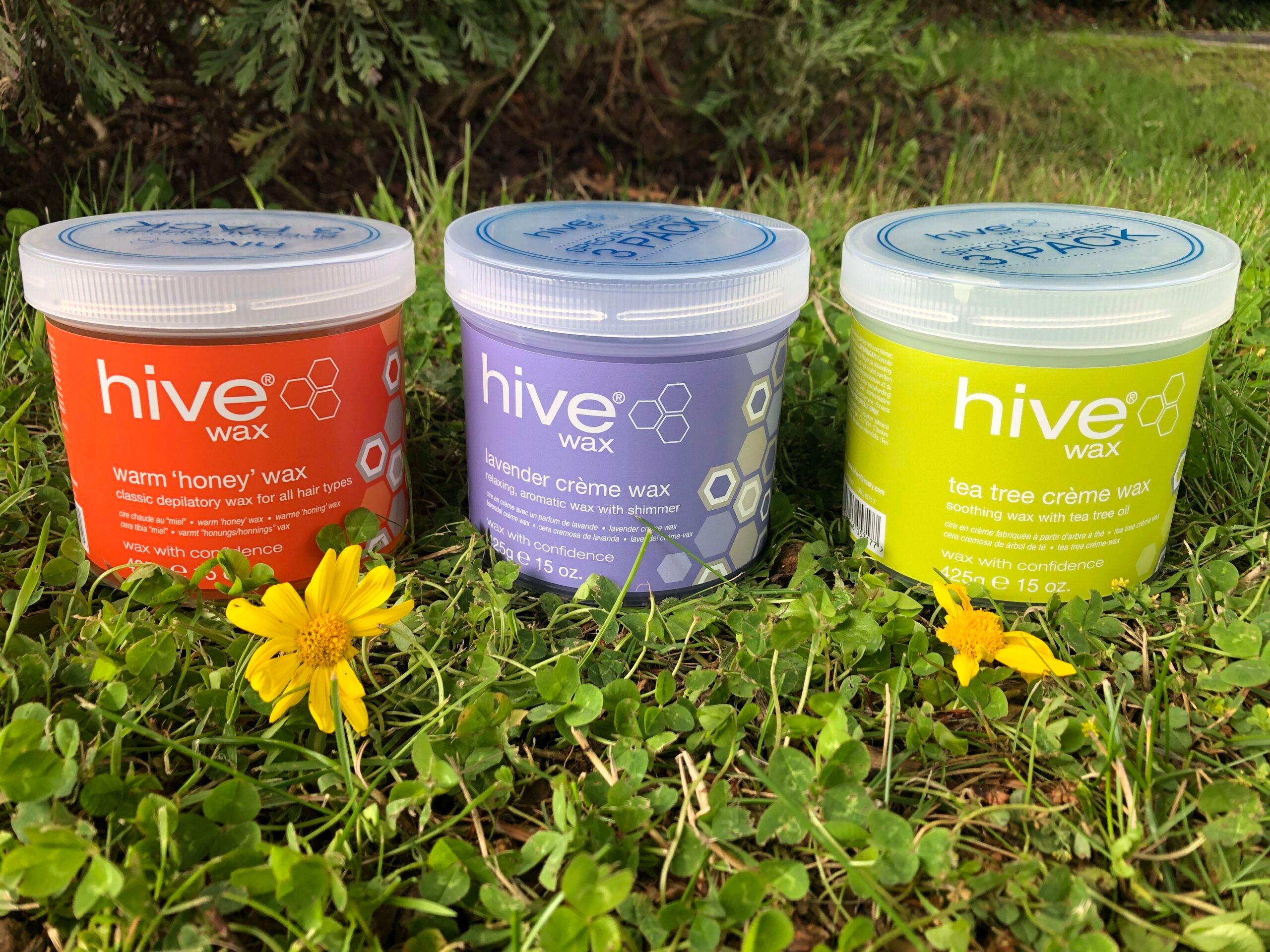 Hive Lavender Creme (with shimmer) Wax 425g