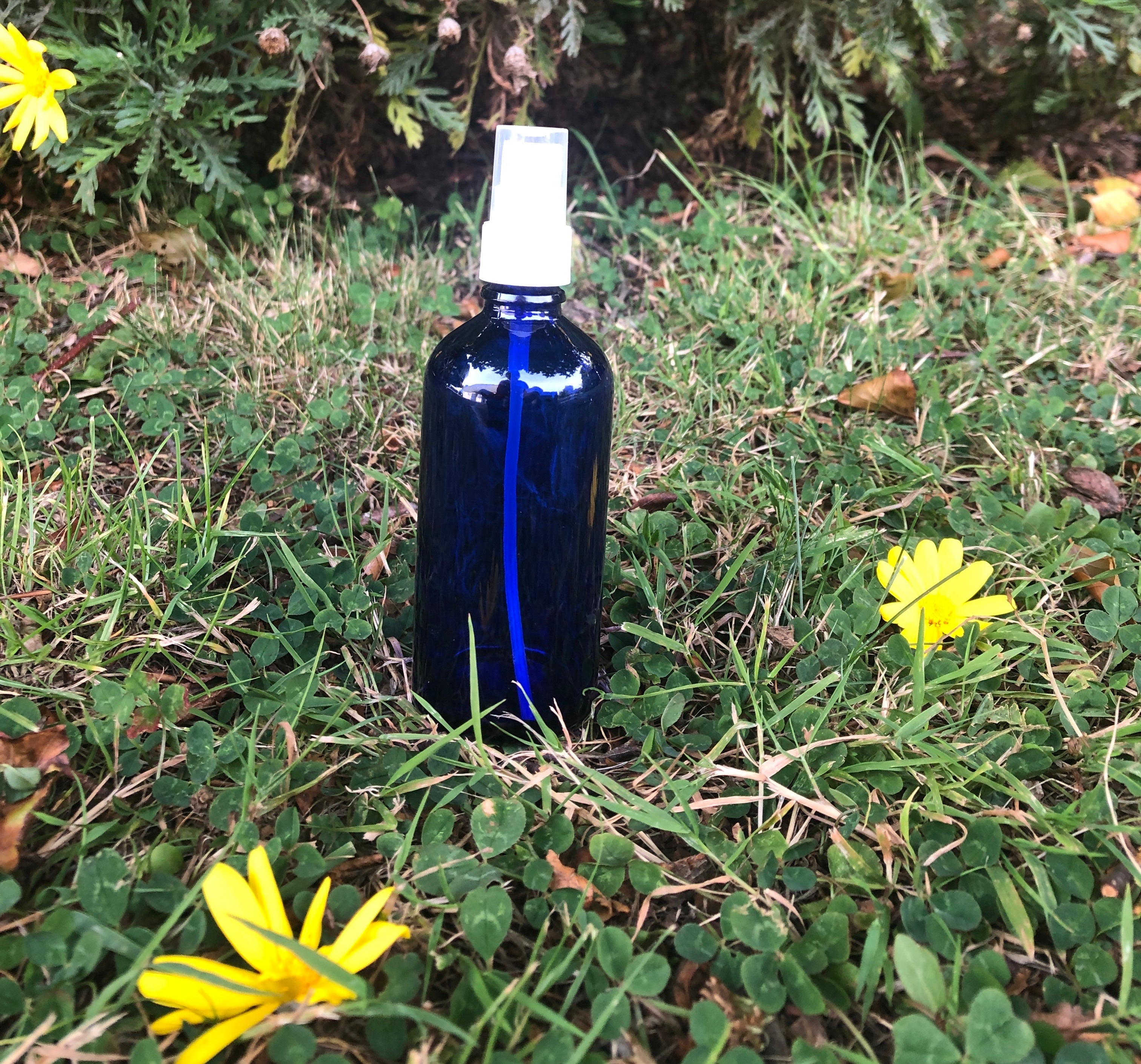 Blue Glass Bottles-100 ml