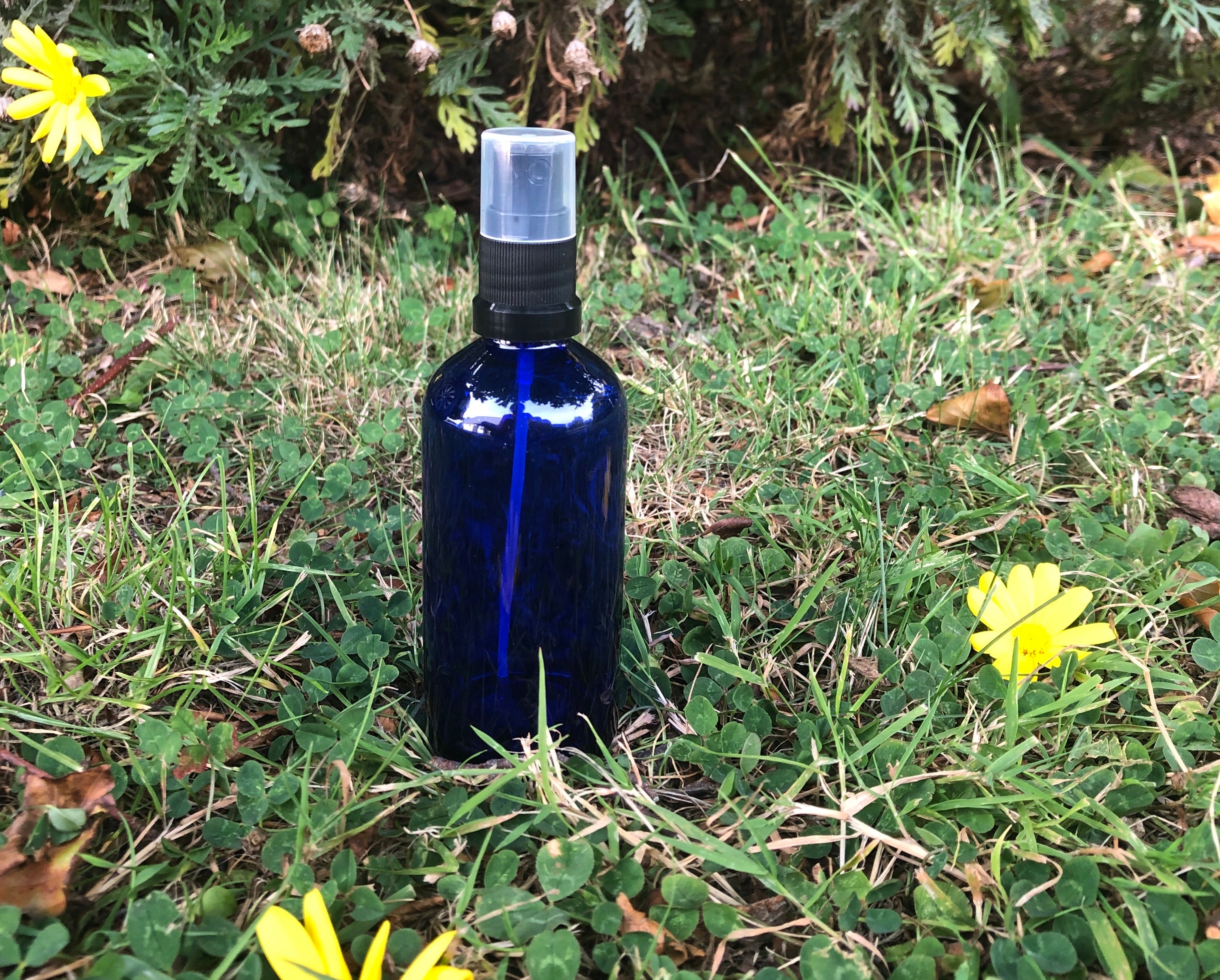 Blue Glass Bottles-100 ml