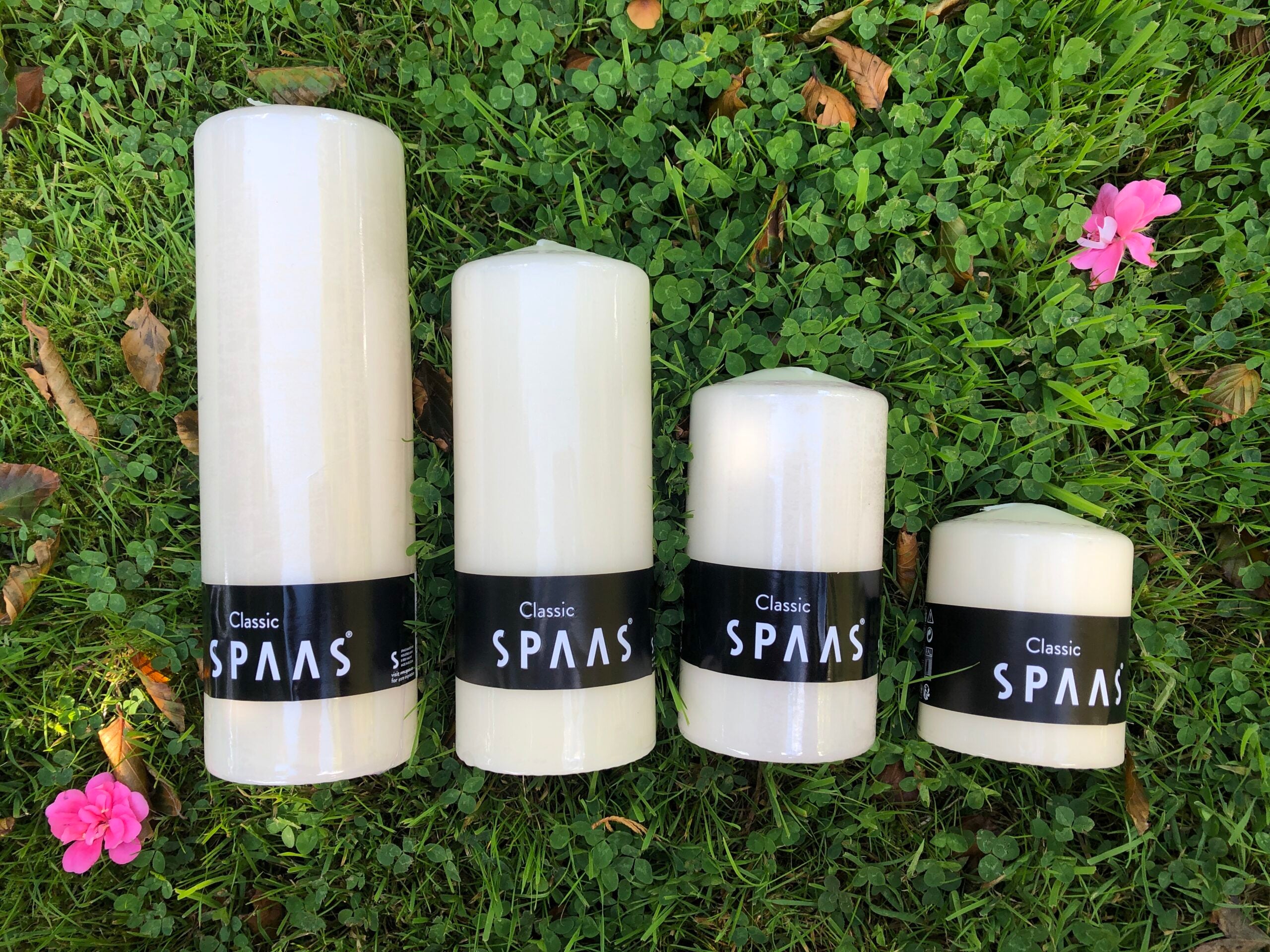 Pillar Candles (Ivory) 200mm (8 inches)