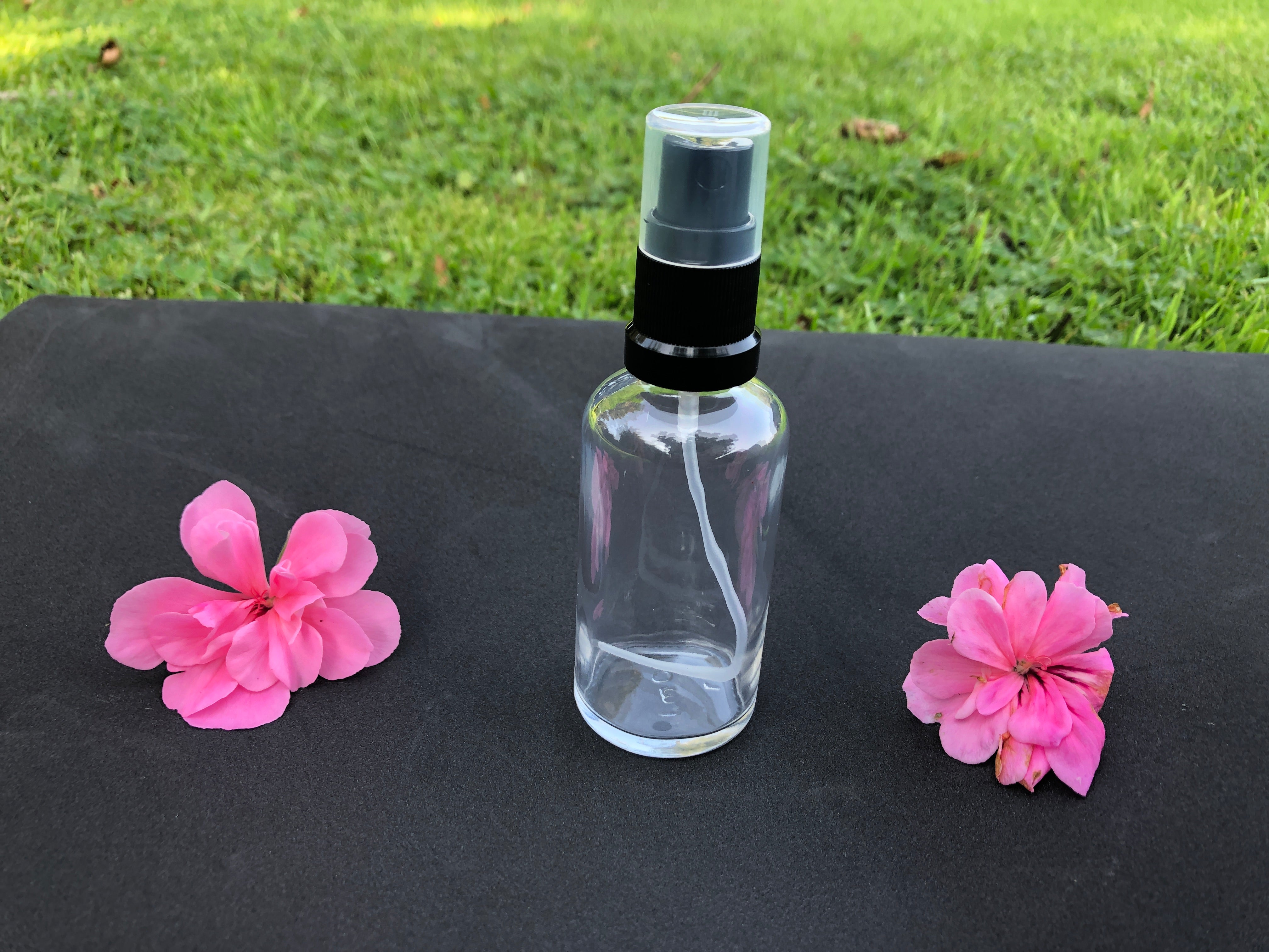 50 ml Clear glass bottle (Narrow neck)