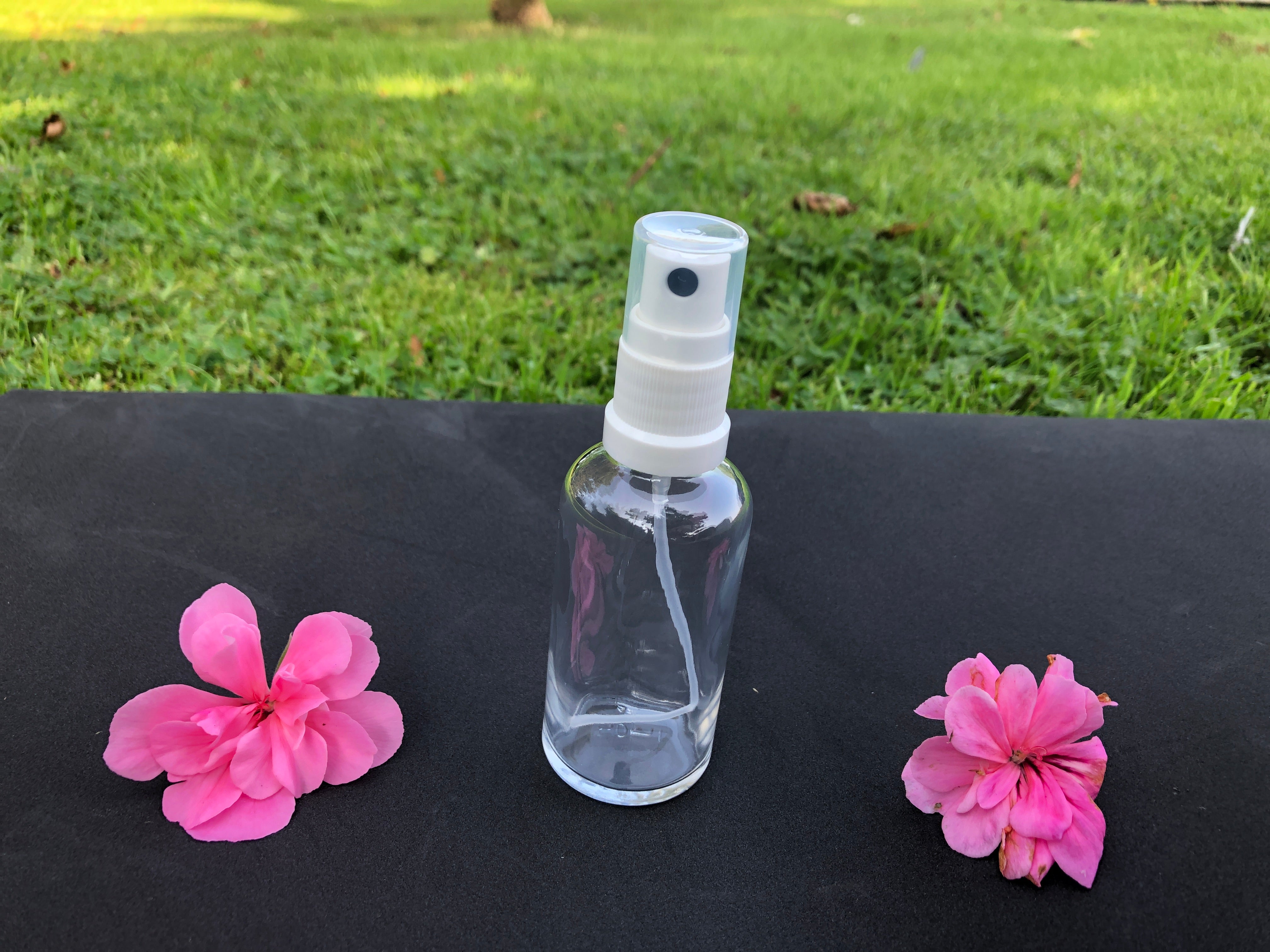 50 ml Clear glass bottle (Narrow neck)