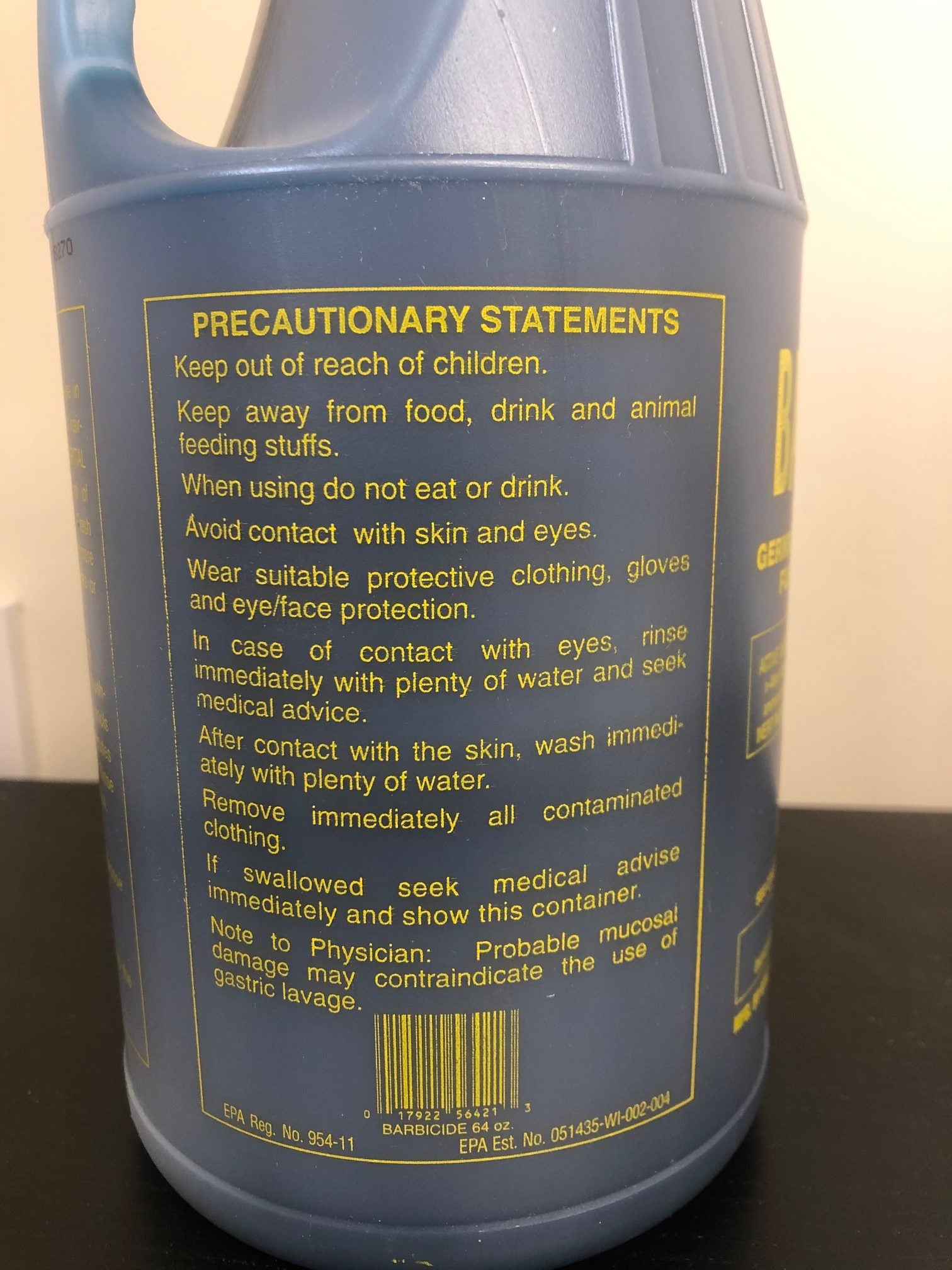 Barbicide Solution (64fl oz) 1.89Litres