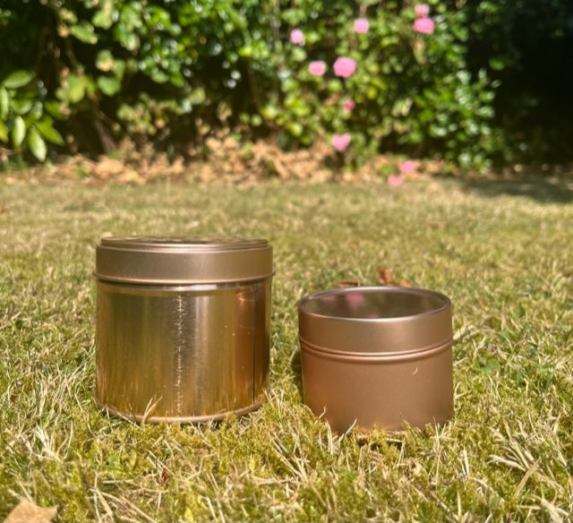 Candle Tin (Welded Seam) ROSE GOLD 250ml