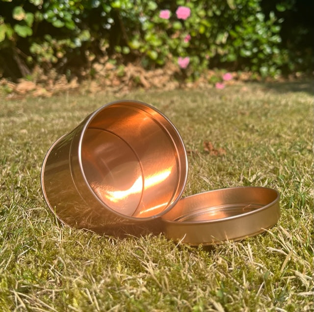 Candle Tin (Welded Seam) ROSE GOLD 250ml