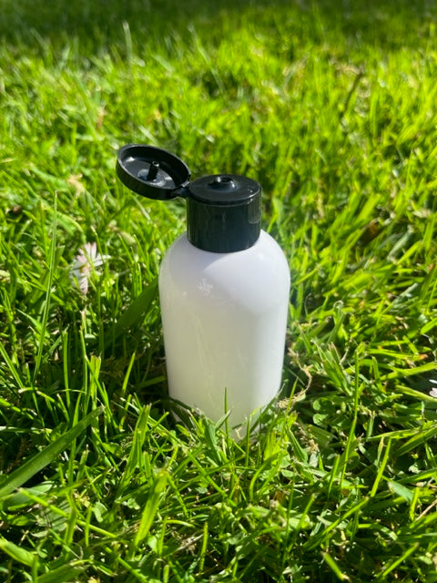 100 ml White Boston Round (PET) Plastic Bottle