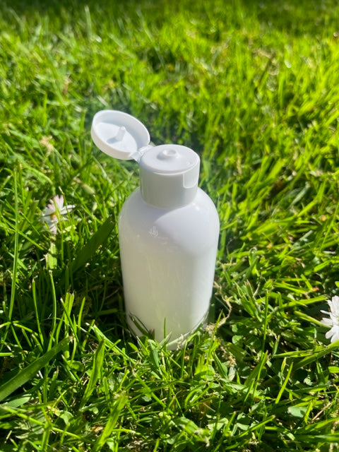 100 ml White Boston Round (PET) Plastic Bottle