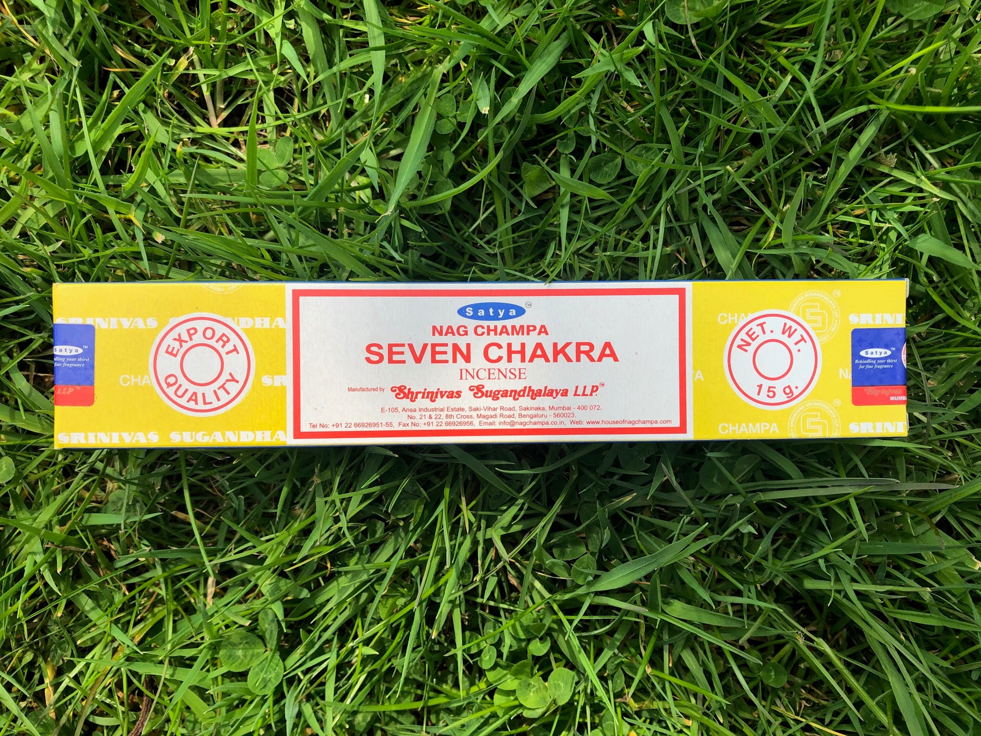 Seven Chakra Incense